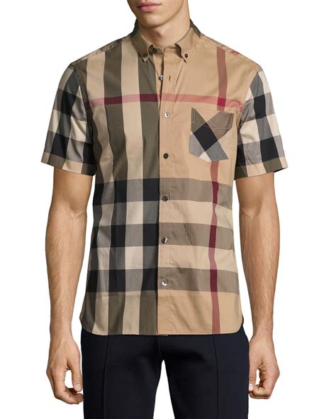 burberry shirt short sleeve.